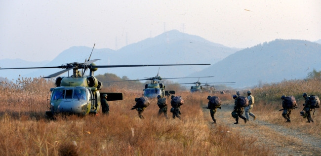 사진: 주한미군이 한미연합훈련에 참가하고 있다. [사진=육군]