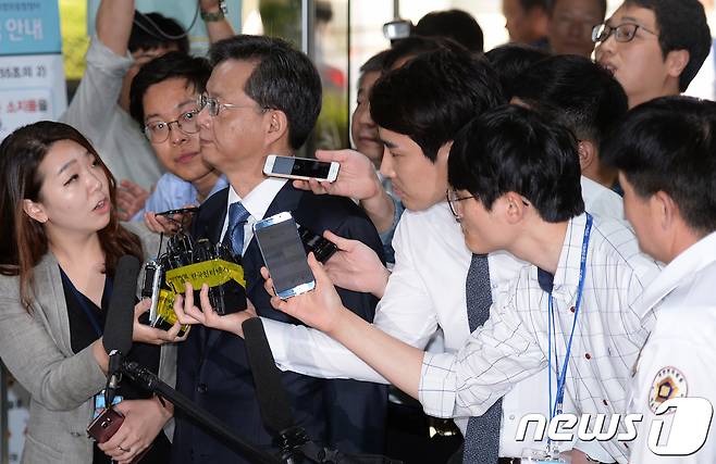 우병우 전 청와대 민정수석 © News1 오대일 기자