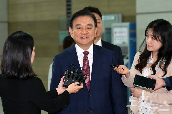 문재인 대통령의 대미 특사인 홍석현 한반도포럼이사장. (사진=이한형 기자/자료사진)