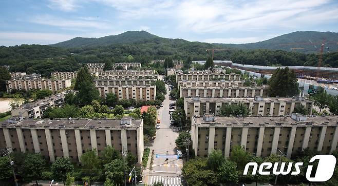서울의 한 아파트 밀집 지역. © News1 성동훈 기자