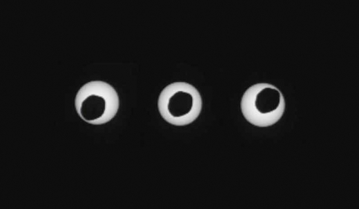 큐리오시티가 촬영한 화성의 일식