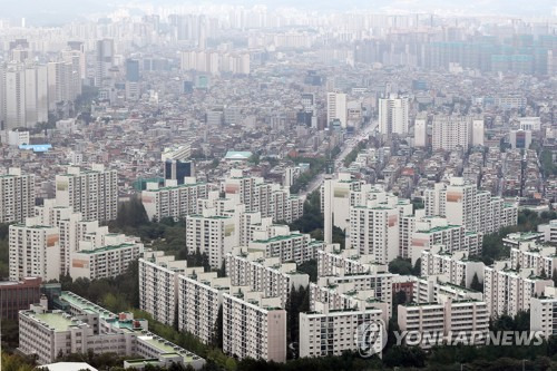 서울 아파트 전경 [연합뉴스 자료사진]