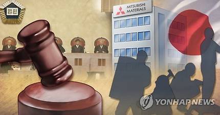 대법， 미쓰비시도 강제징용 피해자에 배상 판결 (PG) [정연주 제작] 사진합성·일러스트