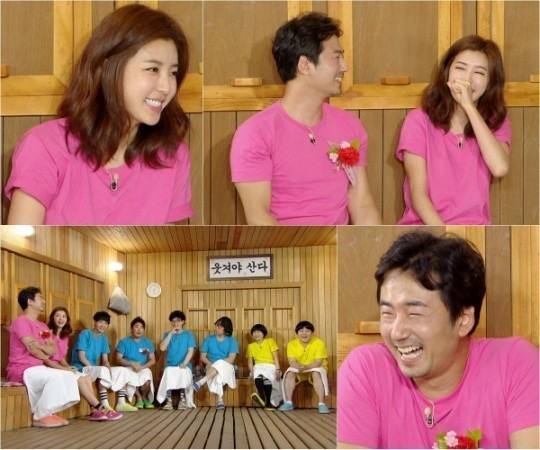 류승수 박한별 [사진 = KBS 해피투게더]