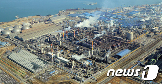 현대제철 당진제철소(사진=현대제철) © News1