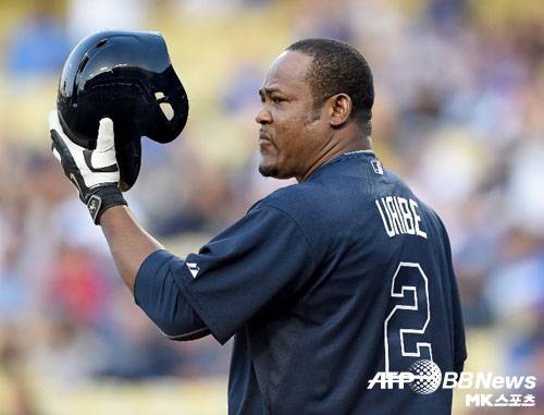 다저스에서 기회를 잡지 못하던 후안 유리베는 애틀란타 이적으로 더 많은 기회를 얻고 있다. 사진=ⓒAFPBBNews = News1