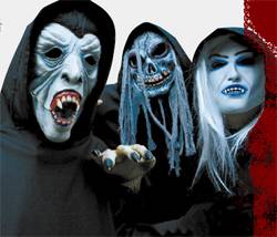 롯데월드 ‘툼 오브 호러’에서 볼 수 있는 유령들.