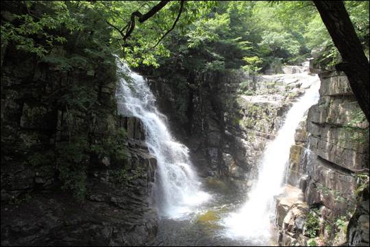 무릉계곡 쌍폭. ⓒ 이정화