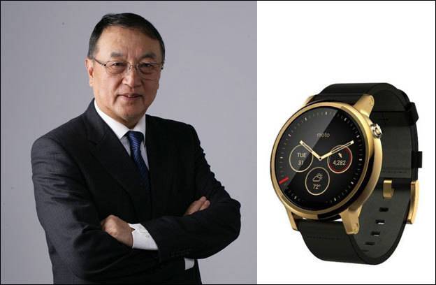 레노버의 창업자 류촨즈와 모토 360 2세대