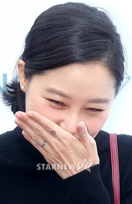 [★포토]공효진, '반지 대신 문신'