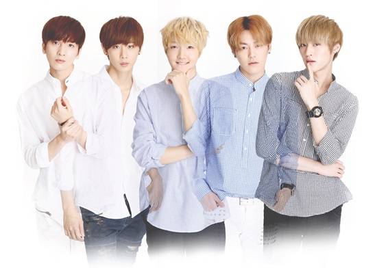 그룹 루커스의 동현 해원 초이 경진 진완(왼쪽부터) / 사진제공=팬엔터테인먼트