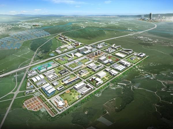 전남 나주시 왕곡면 덕산리 일원에 조성된 나주혁신산단 조감도. [사진제공=나주시]