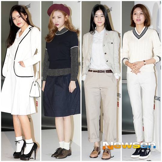 행사장 온 미녀 ★들 ‘청순 보이시룩 vs 러블리 걸리시룩 대결’