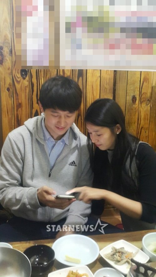 김명훈(왼쪽)과 진보라 / 사진=스타뉴스