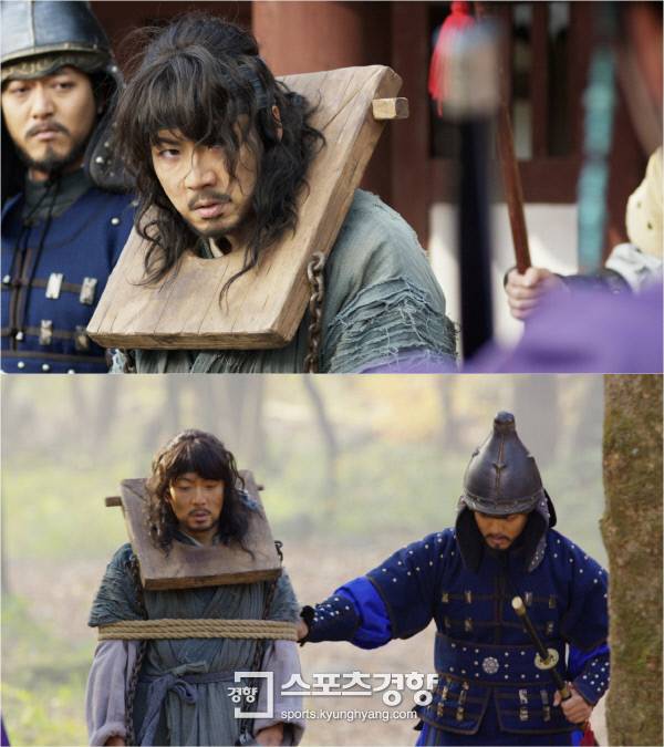KBS1 대하사극 ‘장영실’ 속 송일국 연기장면. 사진 KBS