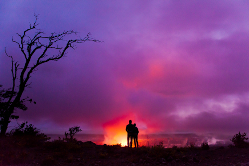 강렬한 색채를 만들어내는 활화산의 신비, 하와이 화산국립공원