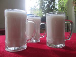 시큼달큼해 인기가 좋다는 쳥향막걸리 [사진 조선의 오늘]