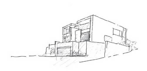 이타미 준이 그린 오보에힐스 스케치