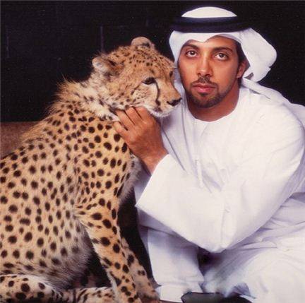 아랍에미리트연합의 만수르 부총리.