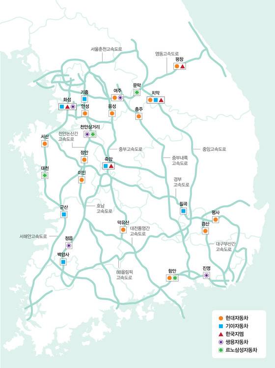 설 연휴간 각 사별 고속도로 휴게소 무상점검 서비스코너© News1