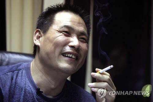 작년 12월 중국법원 1심에서 집행 유예를 선고받은 인권 변호사 푸즈창(浦志强)