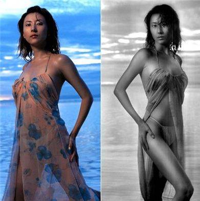 김완선 누드 사진=온라인 커뮤니티