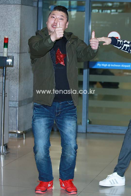 강호동이 ‘저팔계’ 퍼포먼스를 선보이고 있다. (신서유기2)