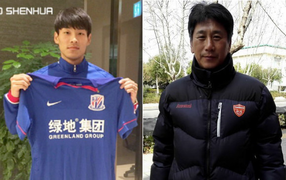 상하이선화의 김기희와 첫경기부터 대결하는 연변부덕FC의 박태하 감독. 상하이선화, 연합뉴스 제공