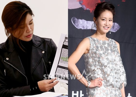 런엔터테인먼트 고송아 대표, 배우 신은경/사진=스타뉴스