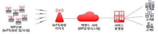 IoT 특화망 구성도
