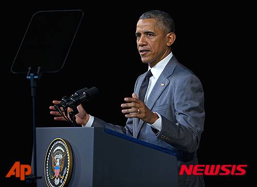 President Barack Obama speaks at El Gran Teatro de Havana, Tuesday, March 22, 2016, in Havana, Cuba. (AP Photo/Pablo Martinez Monsivais)