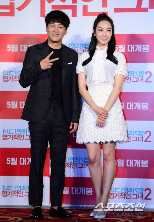 [포토] 차태현-빅토리아 '엽기적인 그녀가 돌아왔어요'