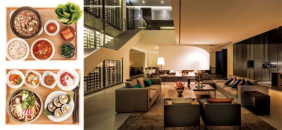 불고기 반상 런치 셋트(위), 우동 반상 런치 셋트(아래) Photo by ARCHFRAME.NET