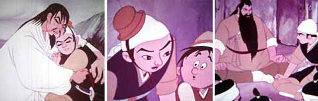 한국 최초 장편 만화영화 '홍길동' /조선DB