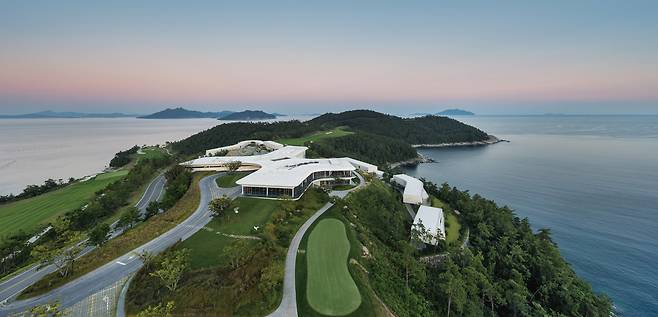 하늘에서 본 사우스케이프.