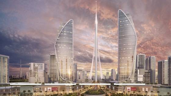 두바이에 들어설 초고층 건물 '더 타워'의 모습. (에마르 프로퍼티 제공) © 뉴스1