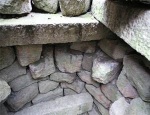 ▲ 첨성대 내부