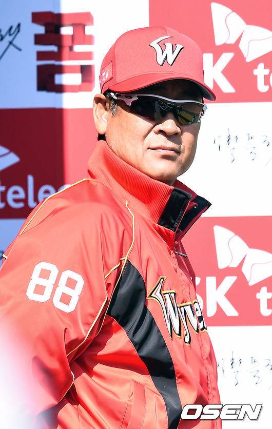 SK 김용희 감독.