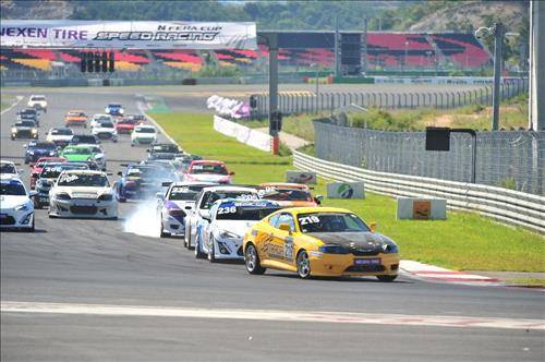 전년 대회 스피드 레이싱 모습