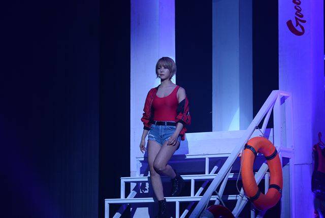 4번째 미니앨범 'Good Luck'으로 돌아온 AOA. 이정현 인턴기자