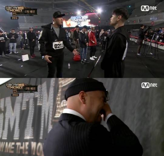 ‘쇼미더머니5′ 길, 정준하/사진제공=Mnet ‘쇼미더머니5′ 방송화면