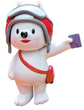 양림동 인기 캐릭터 ‘동개비’.