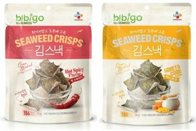 비비고 김스낵