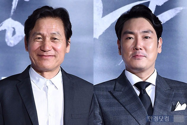 '사냥' 안성기 조진웅 / 사진 = 변성현 기자