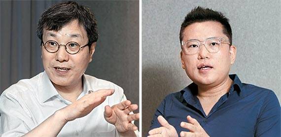 김상환 (56·왼쪽), 김대식 (47)