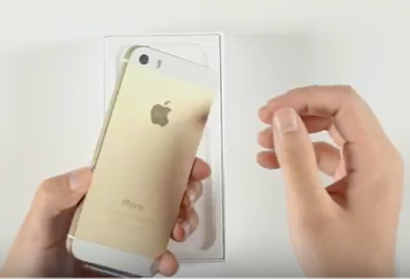 조회수 55만을 기록한 아이폰5S 개봉영상. / 사진=유튜브 캡쳐