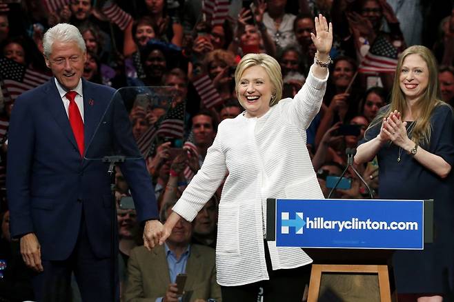 인터뷰이들이 가장 유력한 대선주자로 꼽은 힐러리 클린턴. [사진=AP=뉴시스]