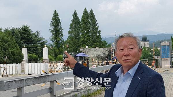 정말 옮기는 겁니까 지난 11일 오후 대구 K2(공군기지) 앞에서 정수만 K2소음피해대책위원장은 “정부의 K2 이전 발표는 진정성이 의심된다”며 “구체적인 이전 로드맵을 밝히라”고 요구했다.  박태우 기자