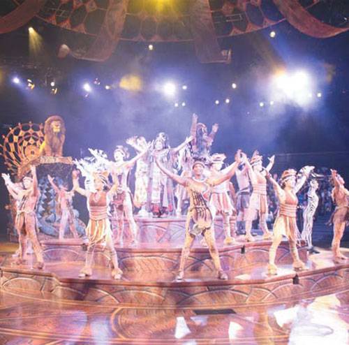 홍콩 디즈니랜드 라이언킹 쇼