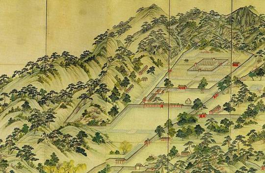 동궐도에 그려진 대보단.